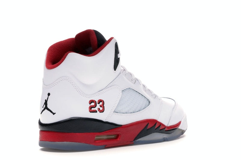 Jordan 5 Retro Fire Red Black Tongue (2013)