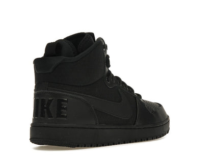 Nike Court Borough Mid Winter Triple Black