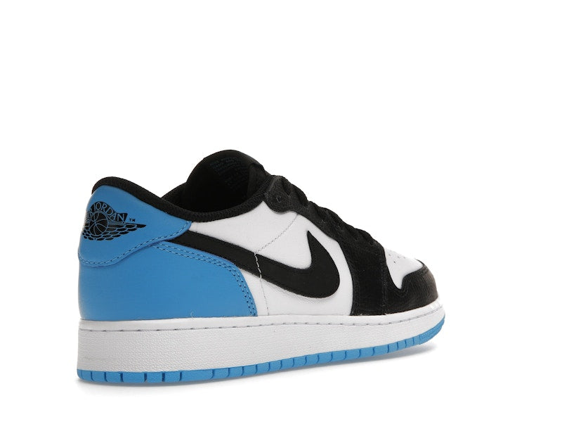 Jordan 1 Retro Low OG Black Dark Powder Blue (GS)