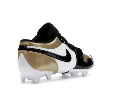 Jordan 1 Low TD Cleat Patent Gold Toe