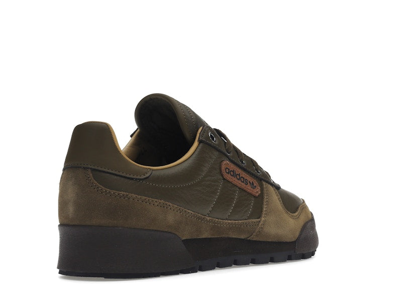adidas Carnforth SPZL Trace Olive Golden Beige Dark Brown