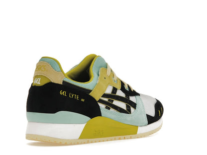 ASICS Gel-Lyte III OG White Black Moss Green Blue