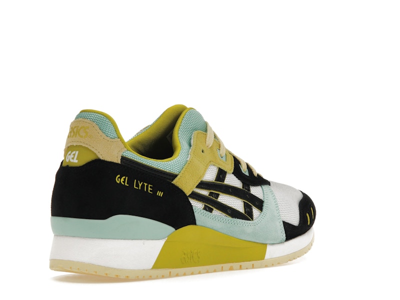 ASICS Gel-Lyte III OG White Black Moss Green Blue