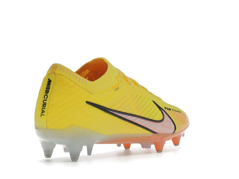 Nike Zoom Mercurial Vapor 15 Elite SG-Pro Anti-Clog Traction Yellow Strike Sunset Glow