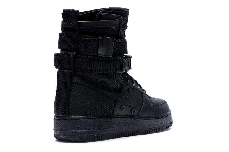 Nike SF Air Force 1 High Triple Black (Women's)