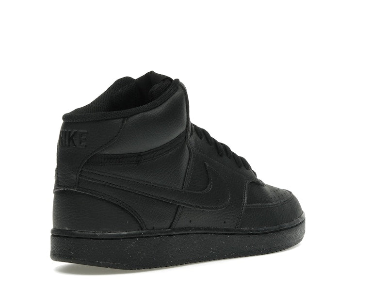 Nike Court Vision Mid Next Nature Triple Black