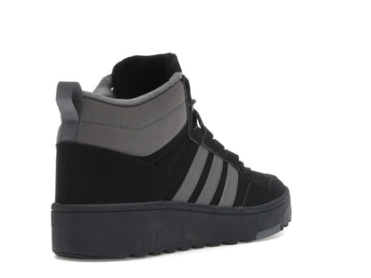adidas Hoops 4.0 Mid Black Grey Four