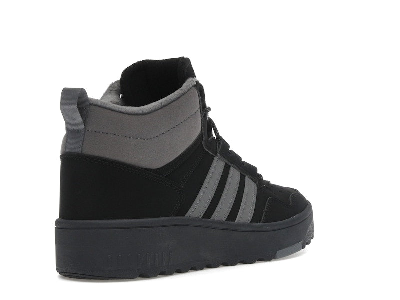 adidas Hoops 4.0 Mid Black Grey Four
