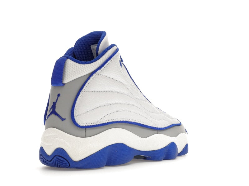Jordan Pro Strong White Royal Grey