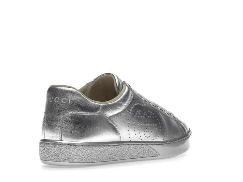 Gucci Ace Metallic Silver (Women's)