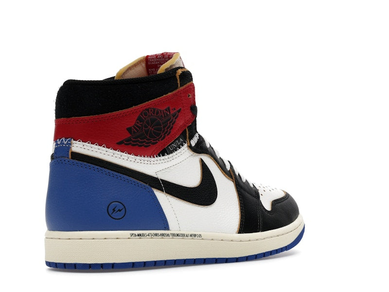 Jordan 1 Retro High OG SP Fragment x Union LA Varsity Red Sport Royal