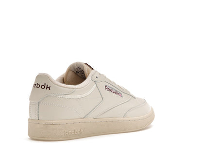 Reebok Club C 85 Chalk Alabaster Maroon