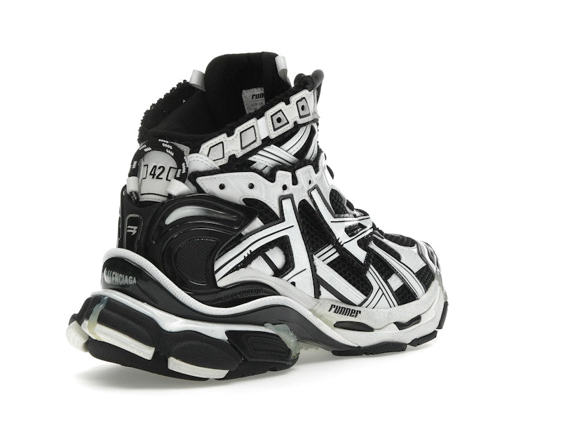 Balenciaga Runner High White Black