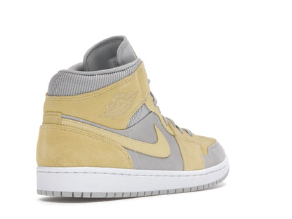 Jordan 1 Mid Mixed Textures Yellow