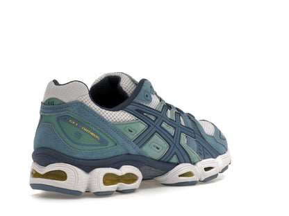 ASICS Gel-Nimbus 9 Grey Floss Blue Green