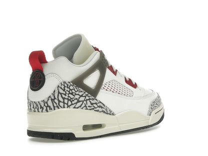 Jordan Spizike Low Sail Anthracite Coconut Milk Varsity Red