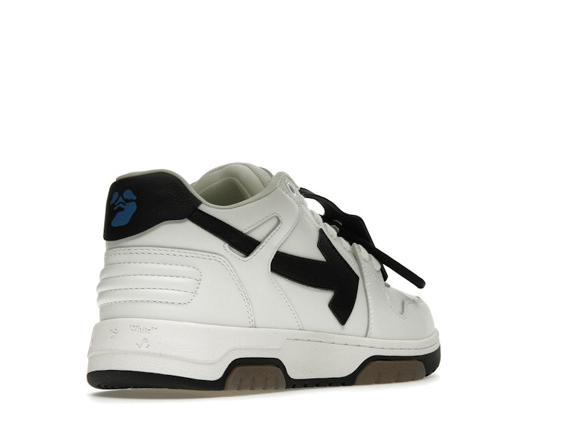 OFF-WHITE Out Of Office OOO 30 MM Low Tops Black White Blue