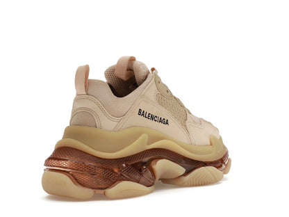 Balenciaga Triple S Clear Sole Beige (Women's)