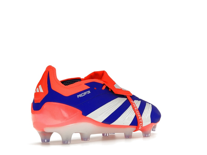 adidas Predator Elite Foldover Tongue FG Lucid Blue Solar Red