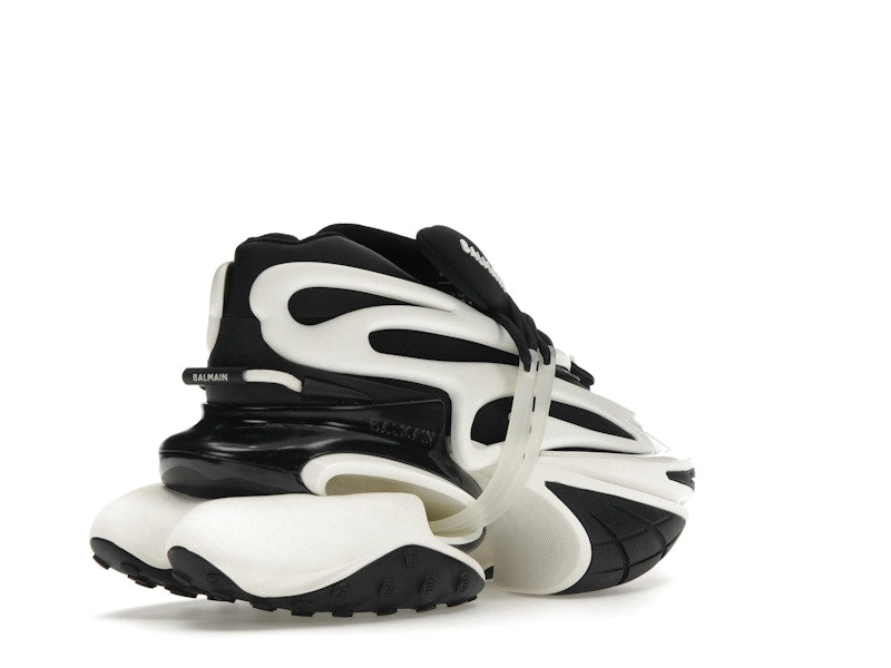 Balmain Unicorn Low-Top Black White