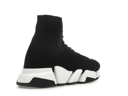 Balenciaga Speed 2.0 Lace Up Black White