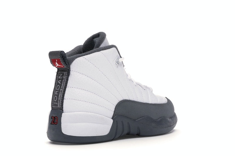 Jordan 12 Retro White Dark Grey (PS)