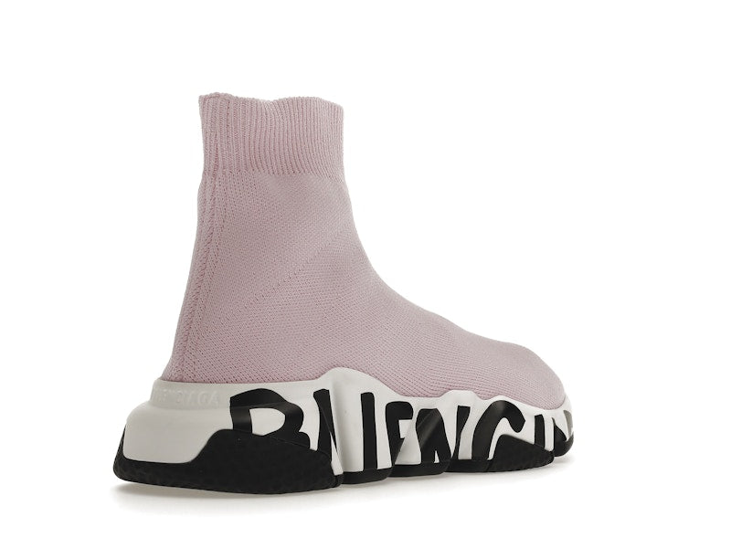 Balenciaga Speed Graffiti Pink Black (Women's)