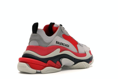 Balenciaga Triple S Red Grey (Women's)