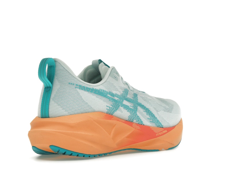 ASICS Novablast 5 Soothing Sea Wave Teal Orange