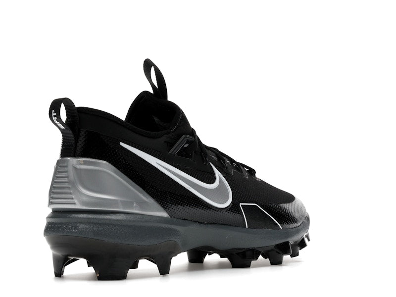 Nike Force Trout 9 Elite MCS Black White Anthracite Metallic Silver
