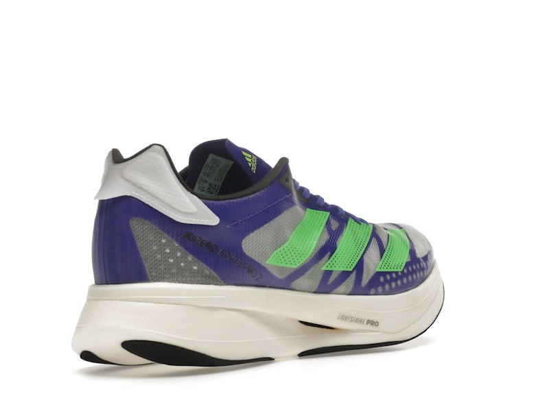 adidas Adizero Adios Pro 2 Sonic Ink Screaming Green