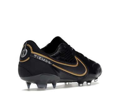 Nike Tiempo Legend 9 Elite FG Black Metallic Gold