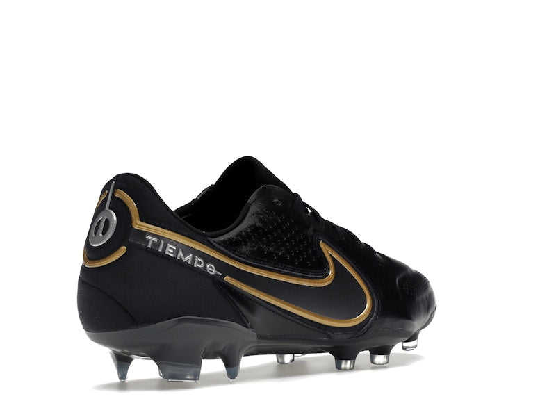 Nike Tiempo Legend 9 Elite FG Black Metallic Gold