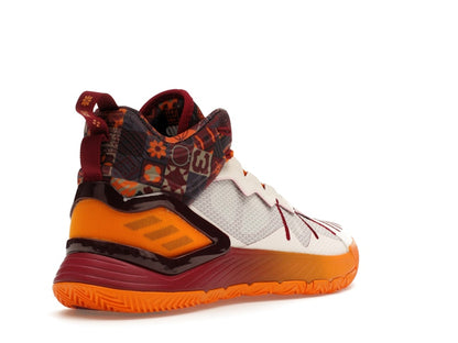adidas D Rose Son of Chi White Bold Orange