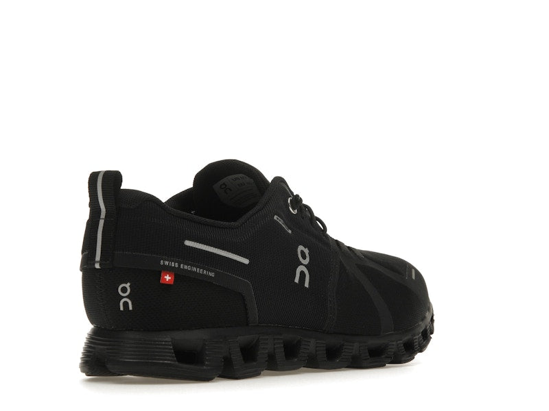 On Running Cloud 5 Waterproof All Black