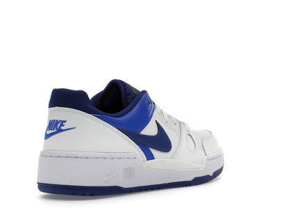 Nike Full Force Low Summit White Racer Blue Deep Royal Blue