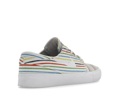 Nike SB Zoom Stefan Janoski Canvas Multi-Color Pinstripes