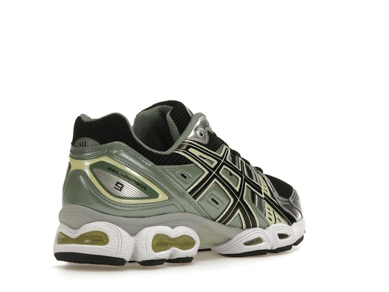 ASICS Gel-Nimbus 9 Black Green Yellow Silver