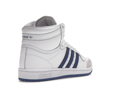 adidas Top Ten White Crew Blue