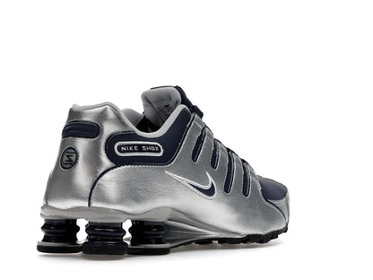 Nike Shox NZ Midnight Navy Metallic Silver