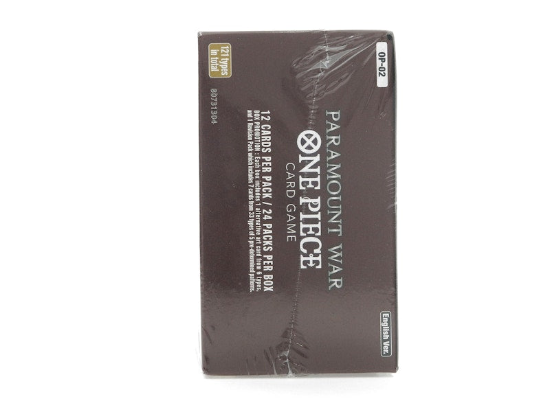 Bandai One Piece Card Game Paramount War Booster Box (OP-02) (English)