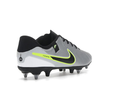 Nike Tiempo Legend 10 Academy SG-Pro AC Metallic Silver Volt Black
