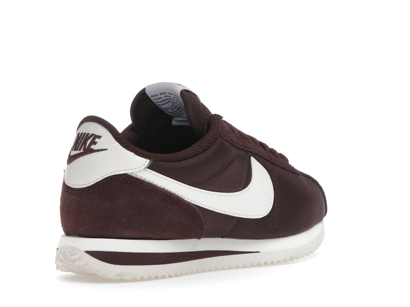 Nike Cortez Textile Burgundy Crush Sail (Women's)