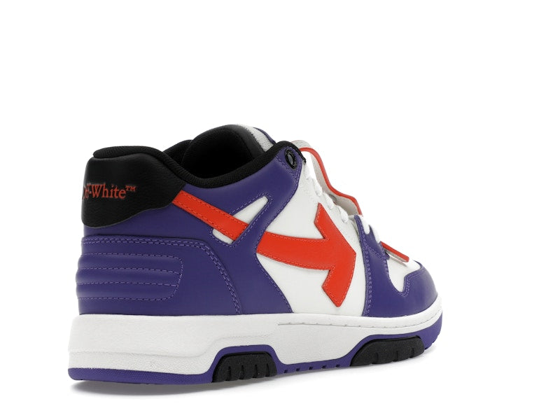OFF-WHITE Out Of Office OOO Low Tops White Purple Orange