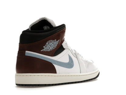 Jordan 1 Mid SE Brown Blue Grey
