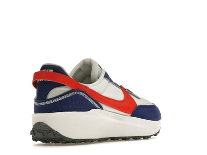 Nike Waffle Debut Swoosh Habanero Red Old Royal