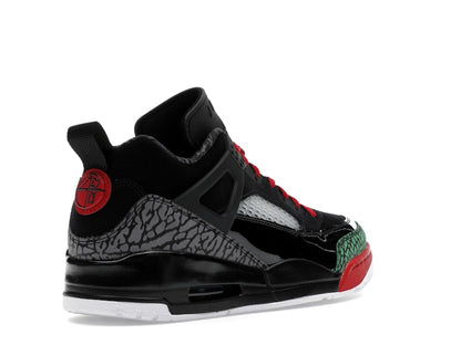 Jordan Spizike Low Black Classic Green White Varsity Red
