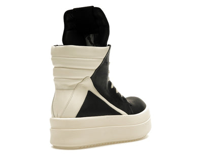 Rick Owens Mega Bumper Geobasket Black Milk