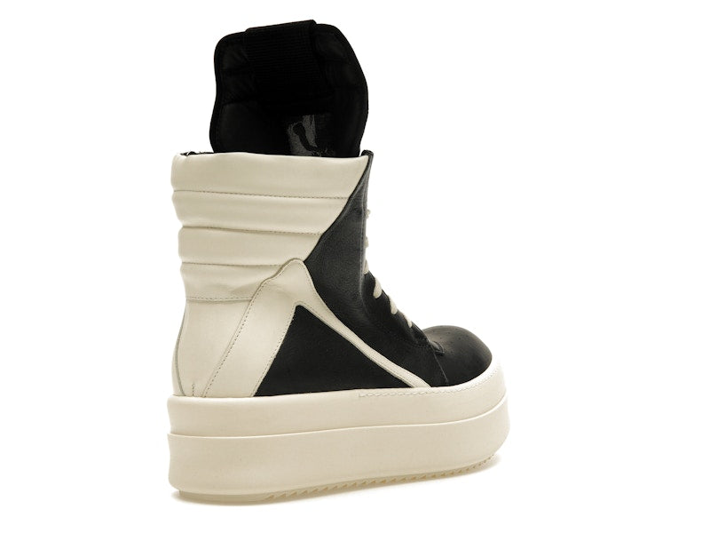 Rick Owens Mega Bumper Geobasket Black Milk