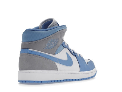 Jordan 1 Mid University Blue Grey